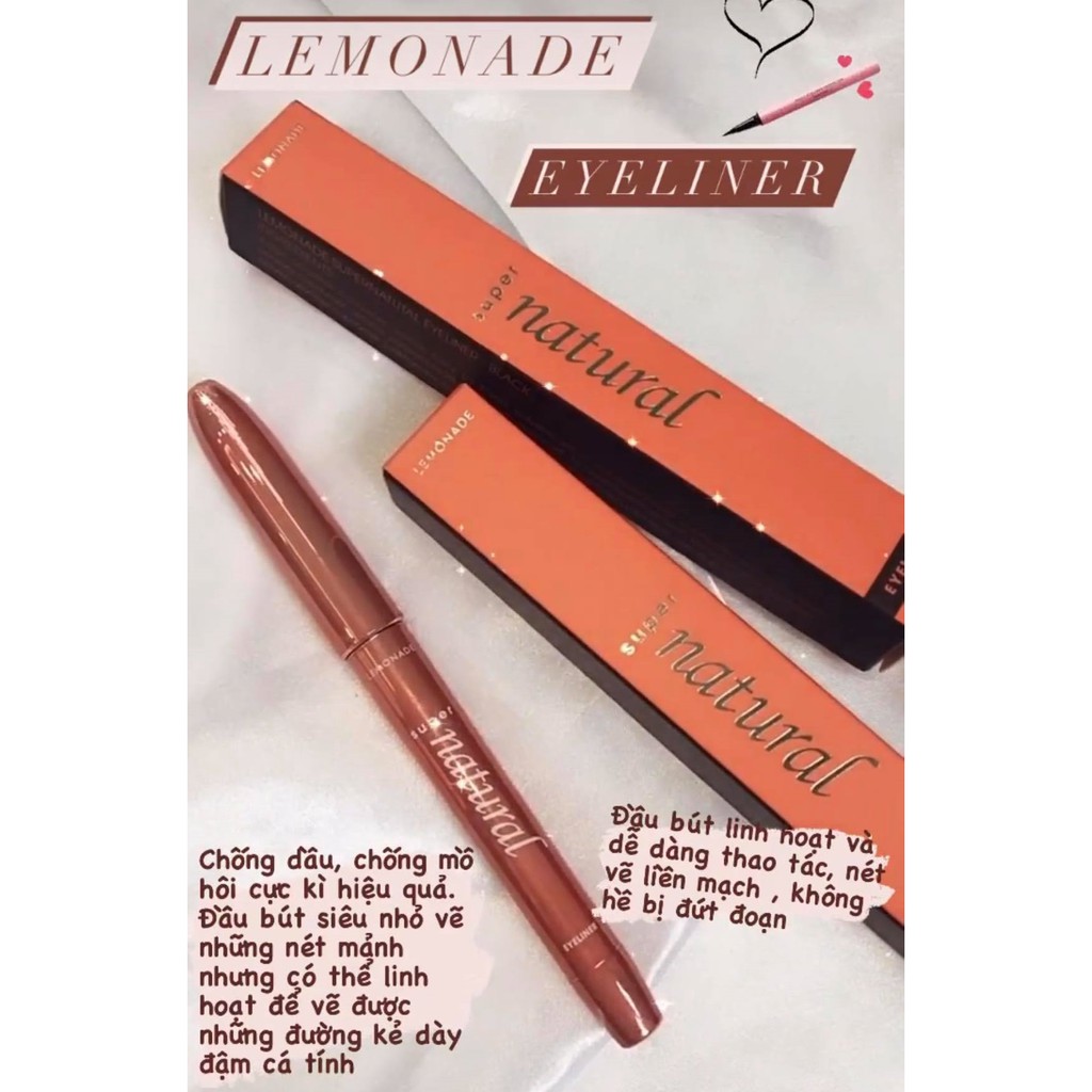 Kẻ Mắt Nước Lemonade Super Natural Black | BigBuy360 - bigbuy360.vn