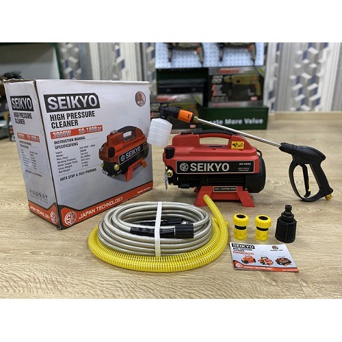 MÁY RỬA XE CHỈNH ÁP LỰC SEIKYO 2500W SK999- HÀNG CHÍNH HÃNG
