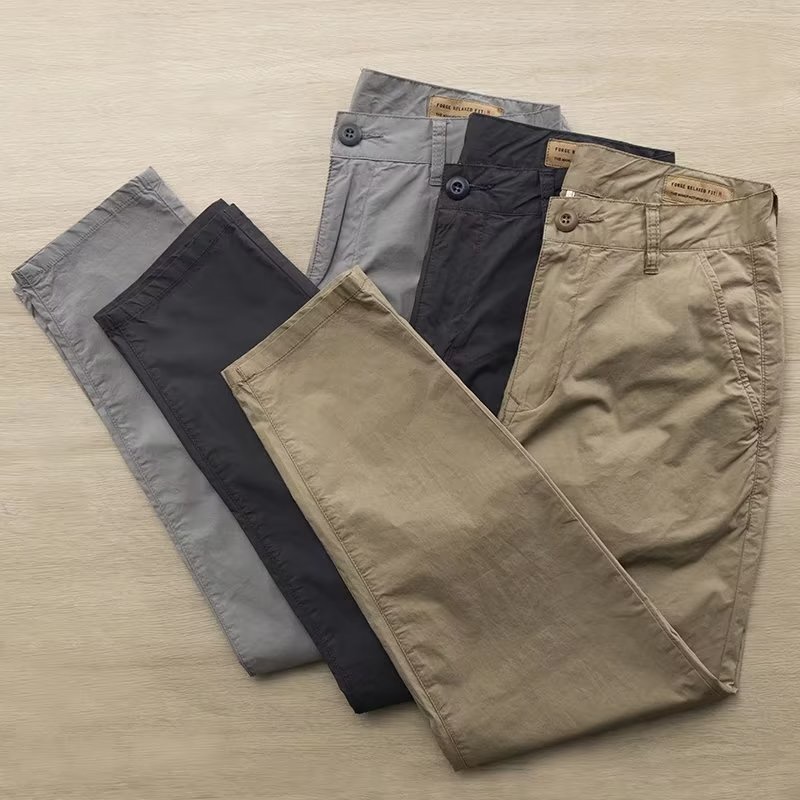 Quần Dài Nam Kiểu Dáng Đơn Giản Thoải Mái Size S-4xl