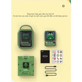 Divoom Ditoo chấm tông màu retro pixel loa bluetooth