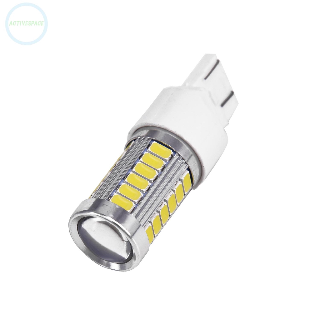 Bộ 2 đèn LED xe hơi màu trắng T20 7443 7440 5630 33SMD 6.6W siêu bền