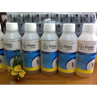 Chế phẩm xử lý mối mọt Cislin 2.5 EC chai 1 lít