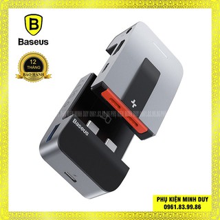 HUB chuyển đổi Baseus Armor Age Type-C Bracket Multifunctional HUB Adapter for MacBook Pro Thunderbolt 3 New Combined
