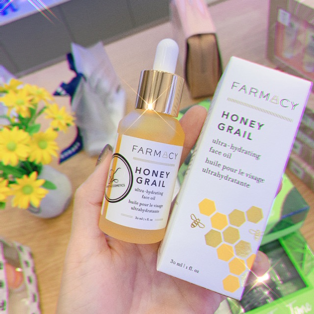 Dầu Dưỡng Mật Ong FARMACY Honey Grail Ultra-Hydrating Face Oil - 30ml FULLBOX