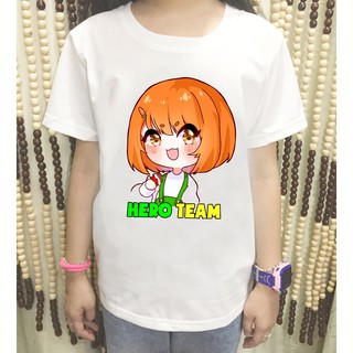Áo hero team nam nữ cho các bé