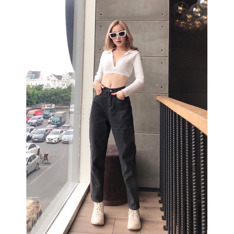 [CÓ SIZE ĐẠI] Quần Jean Baggy Boyfriend | BigBuy360 - bigbuy360.vn