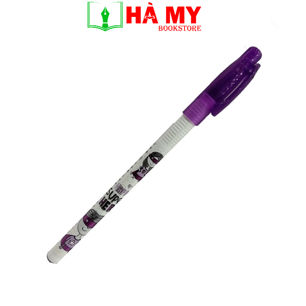 [Hỏa Tốc] Bút Gel Nước Roader Thiên Long GEL-07 màu tím ngòi 0.5mm