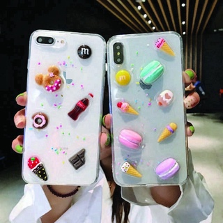 Ốp Lưng lPH0NE ⚡ Ốp Lưng Điện Thoại 3D Bánh Kem Và Nước Ngọt ⚡ 6/6s/6P/6SP/7/8/7P/8P/X/Xs/Xsmax/11/11PM/12Pro/12PM - bb.