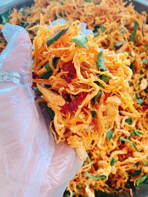 Khô Gà Lá Chanh Loại 1 Ăn Là Nghiền 500g | BigBuy360 - bigbuy360.vn