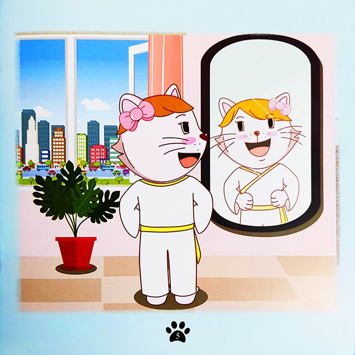 Sách cho bé - Học cùng mèo mít - Mèo Mít Học Võ