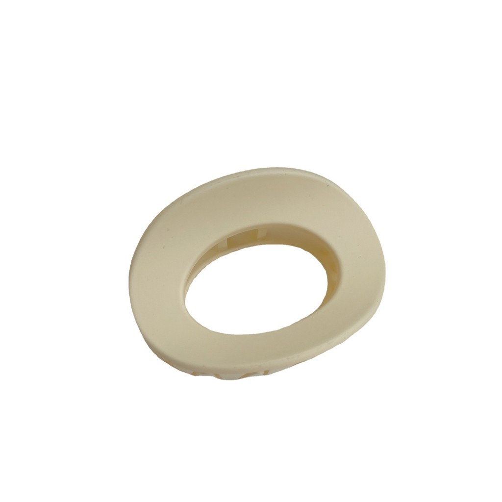 Kẹp Tóc Nhựa Hình Trái Tim / Nơ Màu Trắng Thời Trang Hàn Quốc Cho Nữ