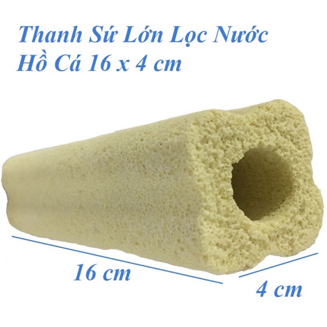 Thanh sứ lọc hoa mai loại lớn - 1 thanh