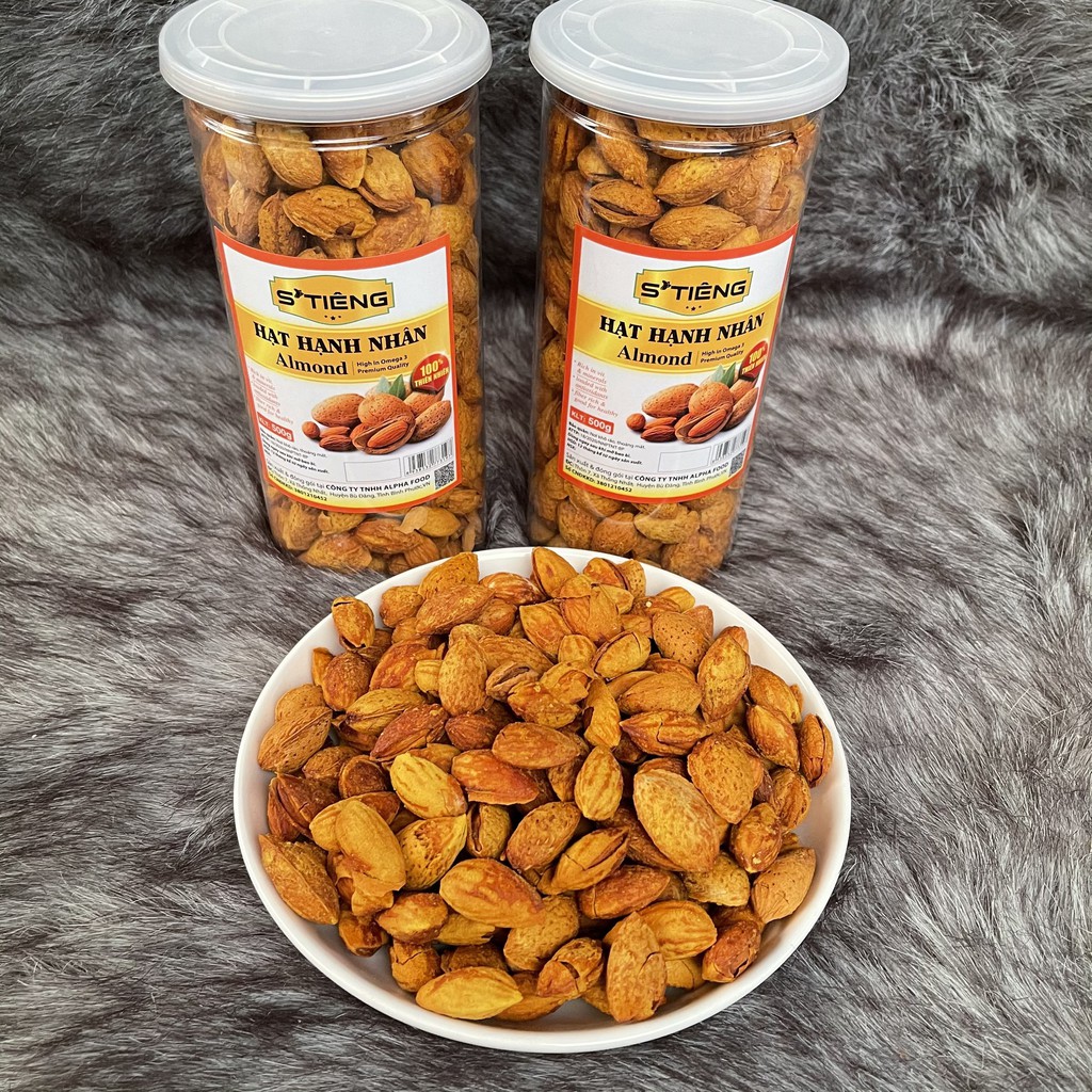 [Mã 156FMCGSALE hoàn 8% đơn 500K] 500Gr Hạnh Nhân Mỹ Rang Bơ Vỏ Mỏng | BigBuy360 - bigbuy360.vn