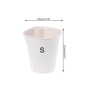 Chậu trồng cây tự dưỡng có ô kiểm soát mực nước size S