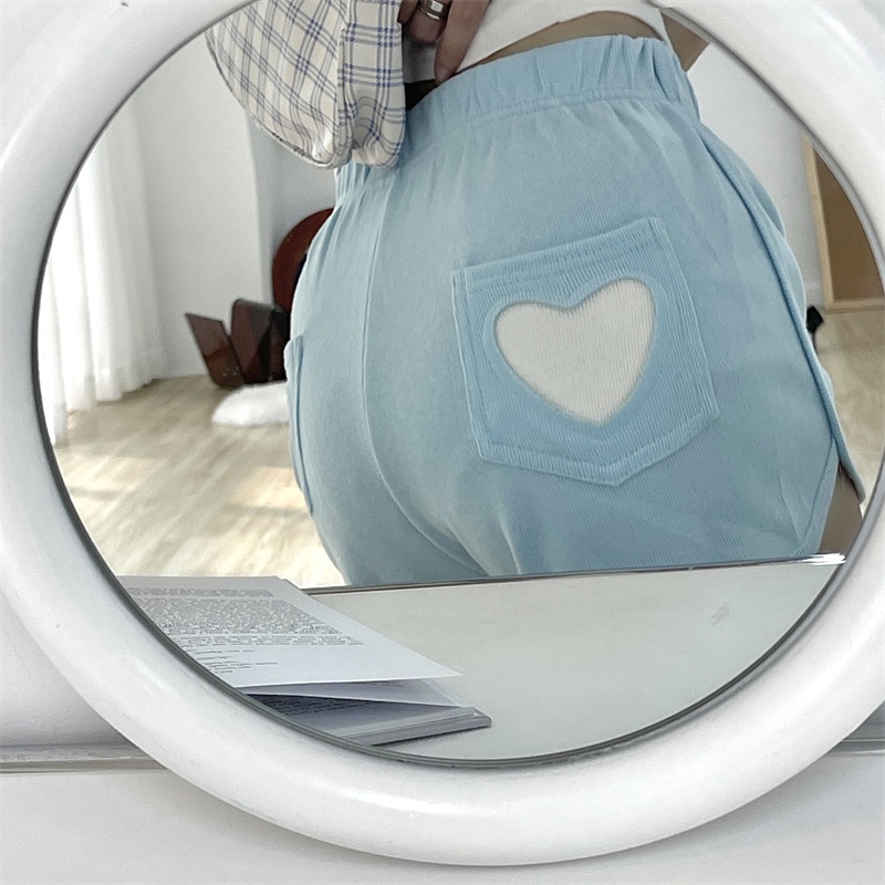 SUXI Quần Short Lưng Cao Dáng Rộng Phối Túi Thiết Kế Đơn Giản Thời Trang Mùa Hè Cho Nữ