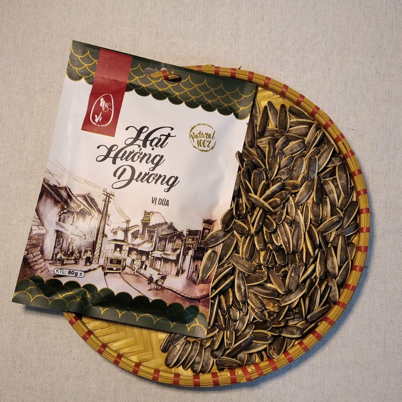 Hướng Dương Vị Dừa - Hướng Dương Mỹ Vị Hàng Nhập Khẩu Chính Hãng 80g