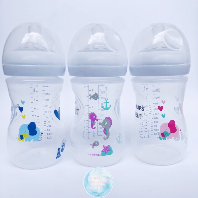 Bình sữa Philips Avent có hoạ tiết 260ml