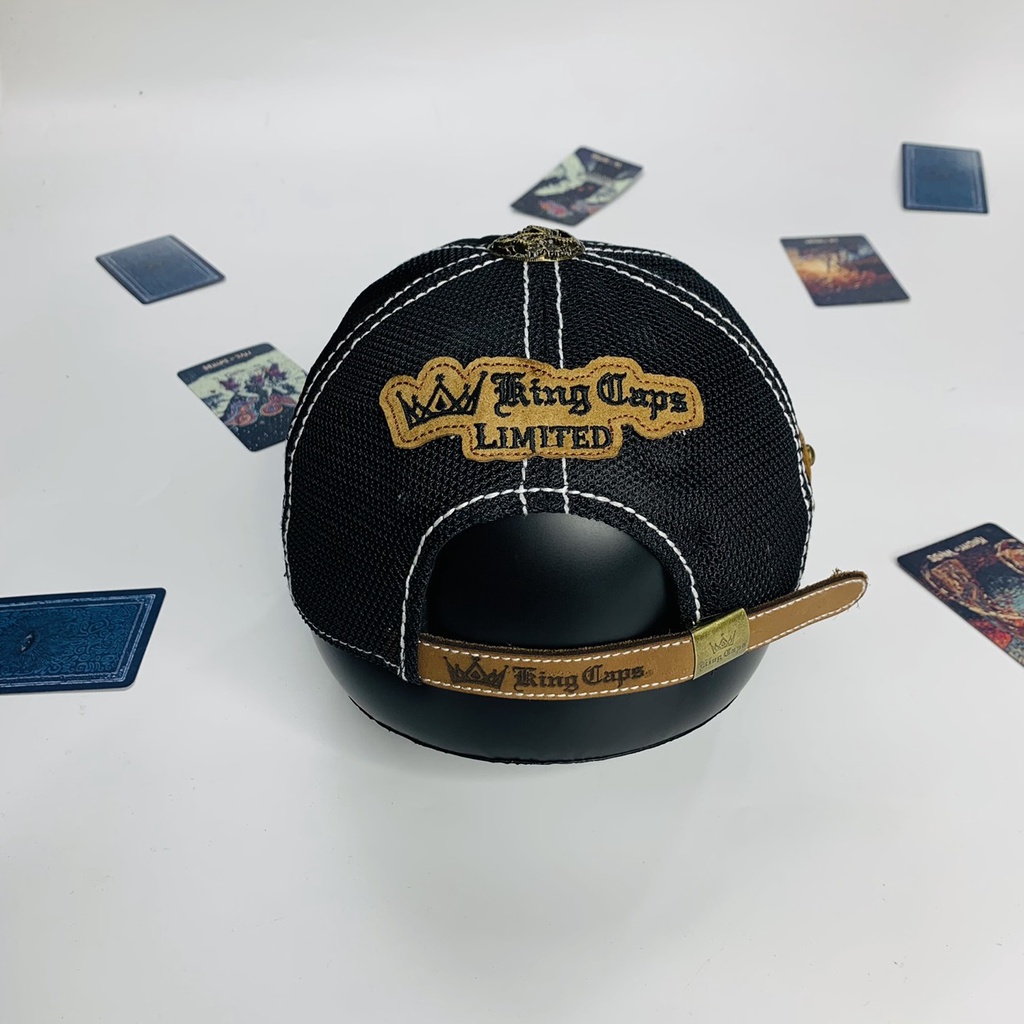 Nón ông địa , Mũ lưỡi trai four 441 rồng quấn sọ thêu full cực chất