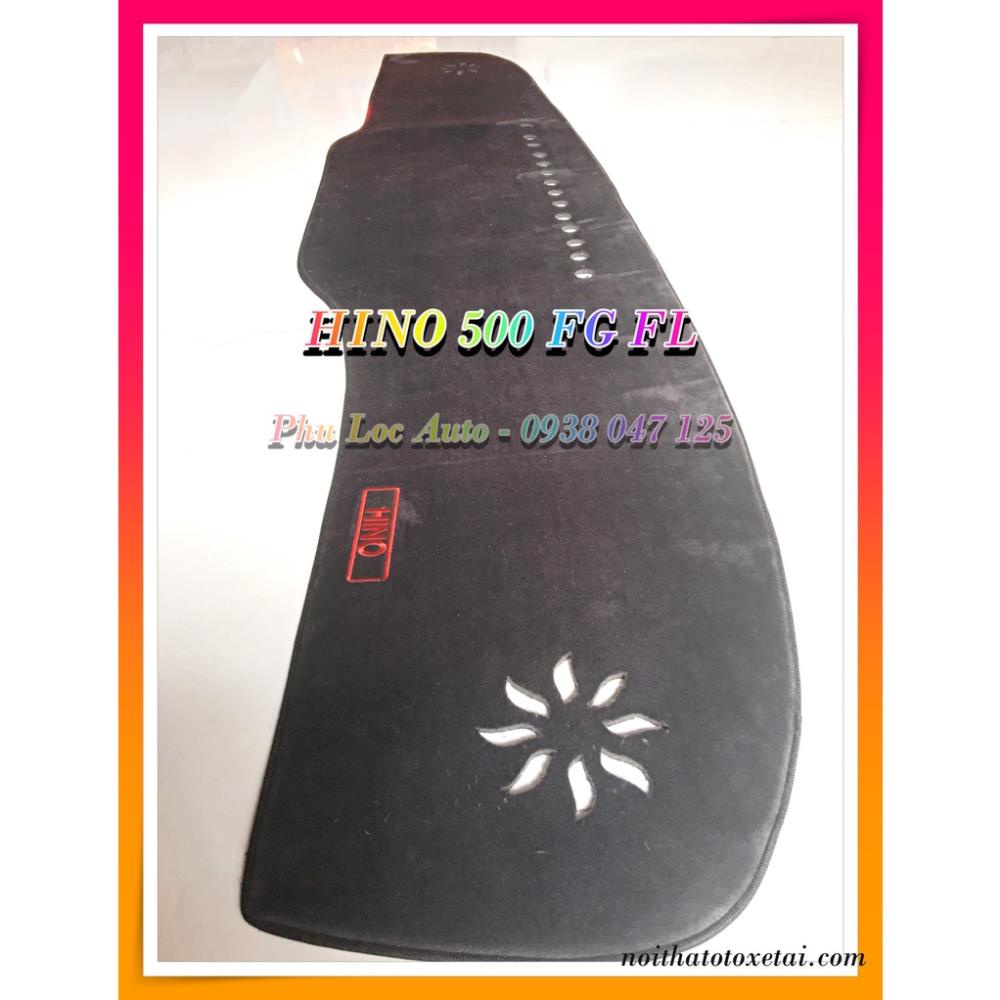 Thảm lót chống nắng taplo xe tải HINO 500 FL 15 TẤN 3 CHÂN