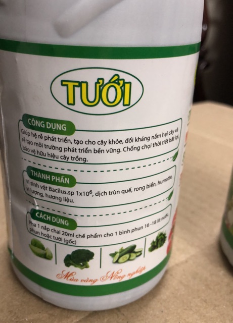 Chiết xuất Tảo biển giúp Cây Ra rễ, nẩy mầm, ra hoa, đậu quả/ to củ quả (500 ml)☘️