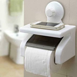 Kệ để giấy vệ sinh có chỗ để điện thoại