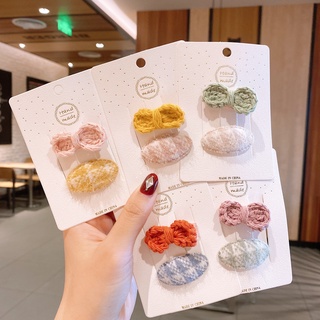 Set 2 kẹp tóc dễ thương cho bé gái