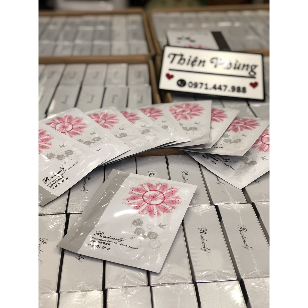 Mặt nạ collagen Yến Rose Beauty HAVA SHOP