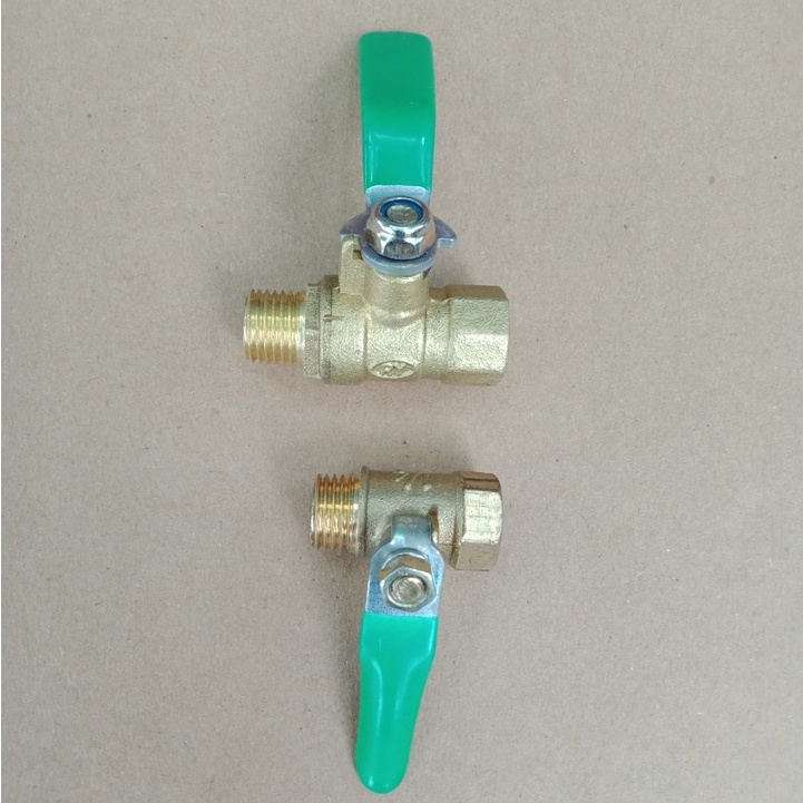 Van/khóa một đầu ren ngoài, một đầu ren trong 1/4-13mm