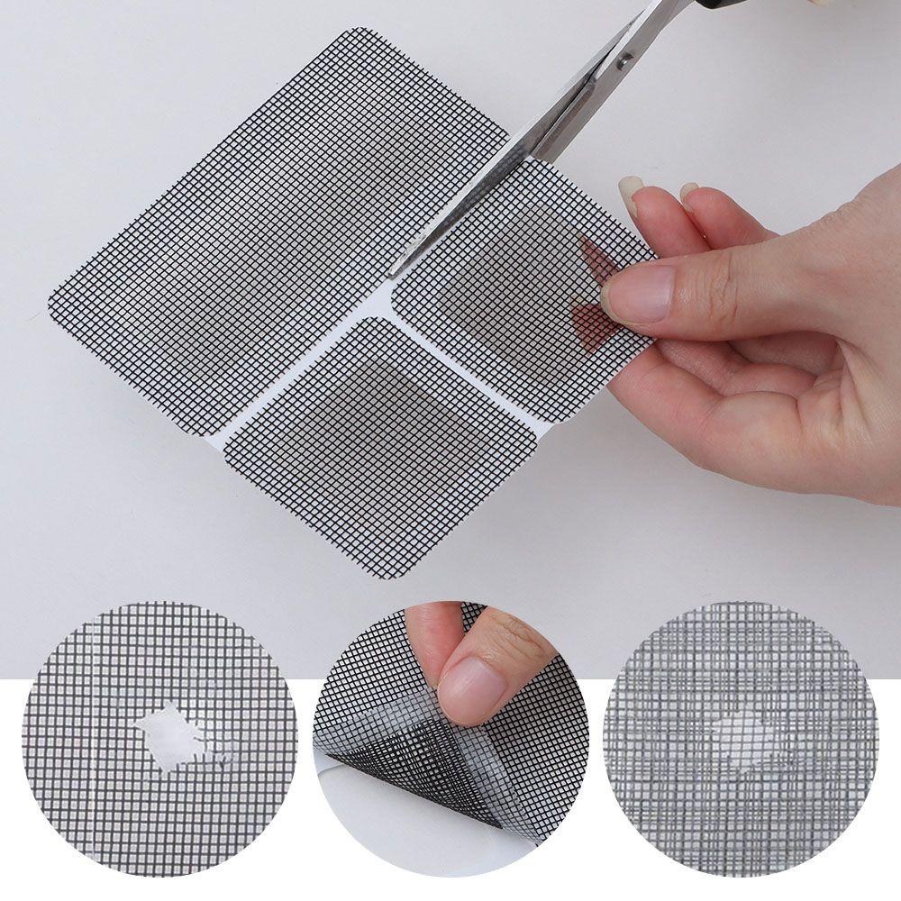 Set 3 Miếng Dán Cửa Sổ Bằng Sợi Thủy Tinh Chống Muỗi