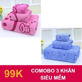 Sét khăn 3 chi tiết m4