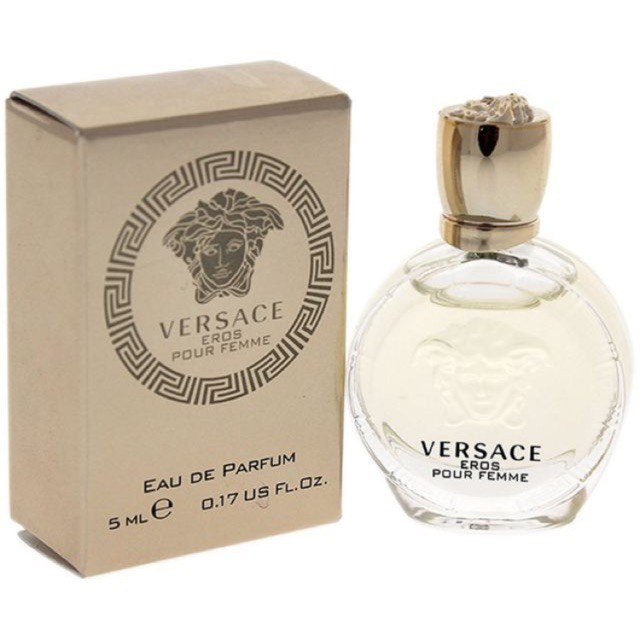 [Mã 2212FMCG100K giảm 8% đơn 500K] [BILL MỸ] Nước hoa mini nữ Versace Eros Pour Femme 5ml