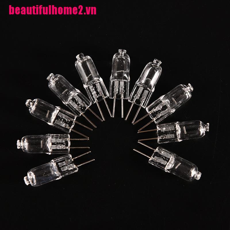 10 Bóng Đèn Halogen G4 12v 20w Siêu Sáng