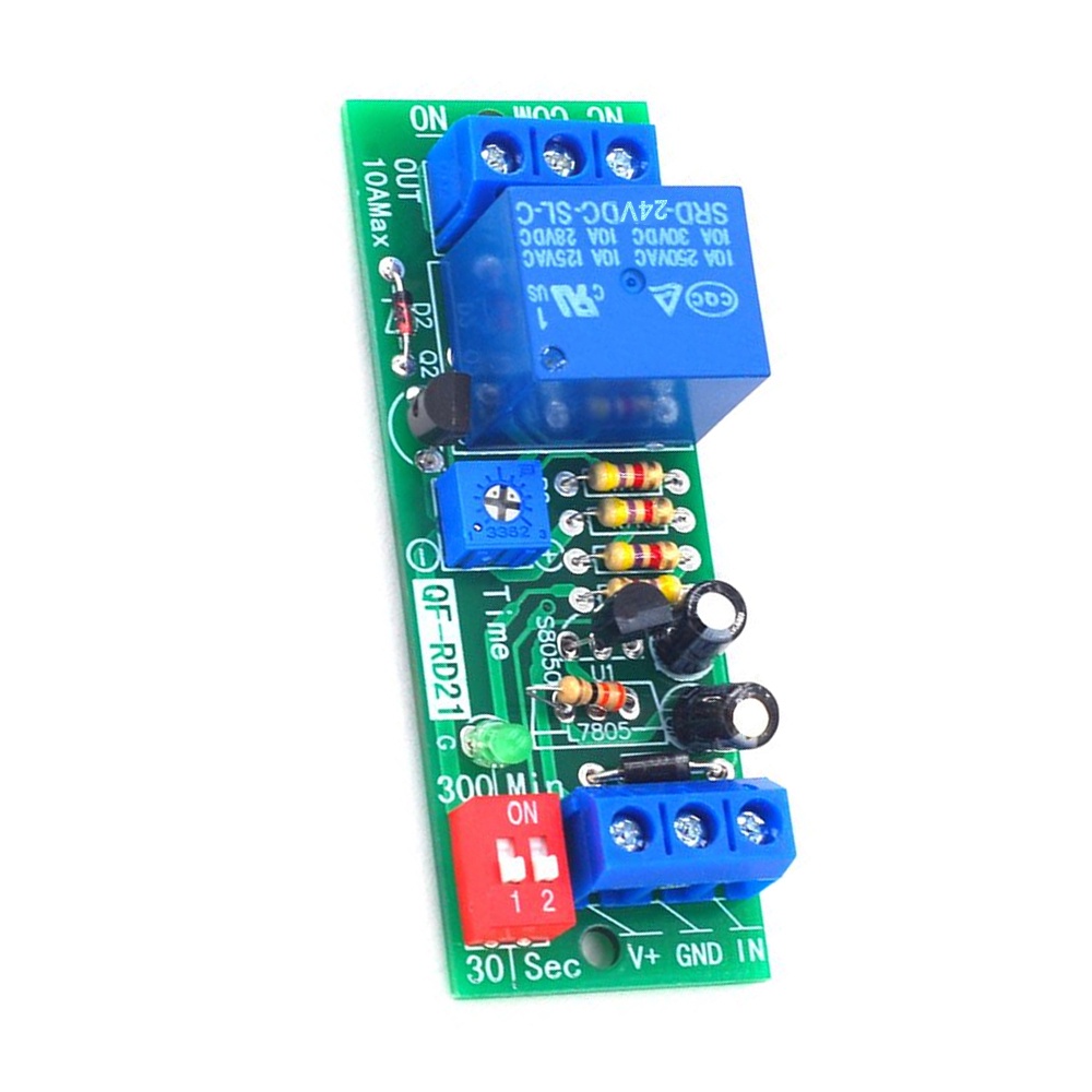 Rơ Le Hẹn Giờ DC 5V 12V 24V