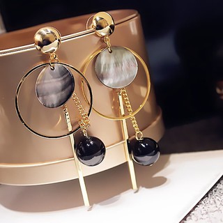 Khuyên Tai Nữ Dài Đính Ngọc Thời Trang