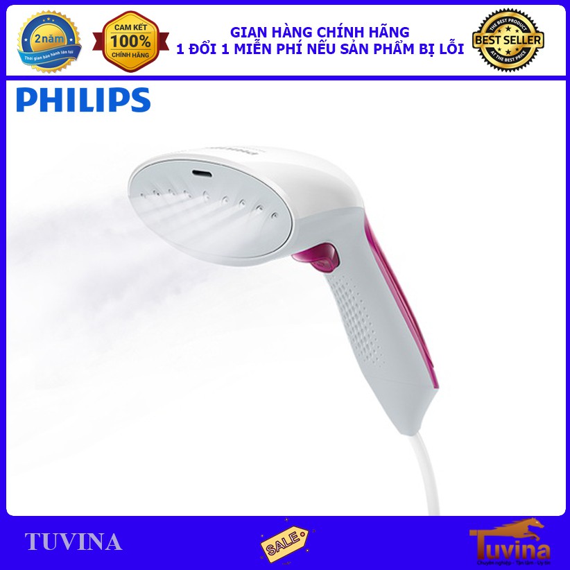 [Mã 159ELSALE hoàn 7% đơn 300K] Bàn Ủi Hơi Cầm Tay Philips GC350 - Hàng Chính Hãng (Bảo Hành Toàn Quốc 2 Năm)