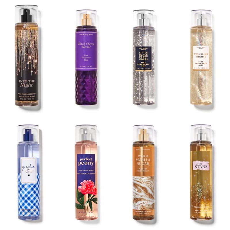 Xịt thơm body mist Bath & Body works