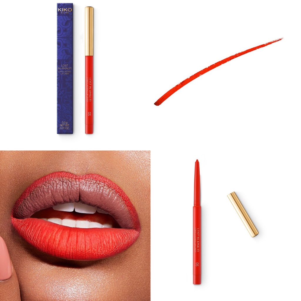 Chì kẻ môi lâu trôi chống nước kiko Lost In Amalfi Long Lasting Lip Liner kiko milano italy