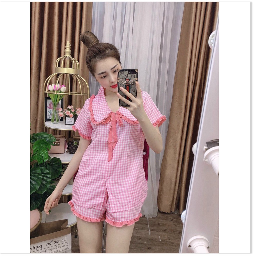 Set bộ mặc nhà NGẮN SIÊU XINH TÔN DÁNG 2021 KHANH AN FASHION