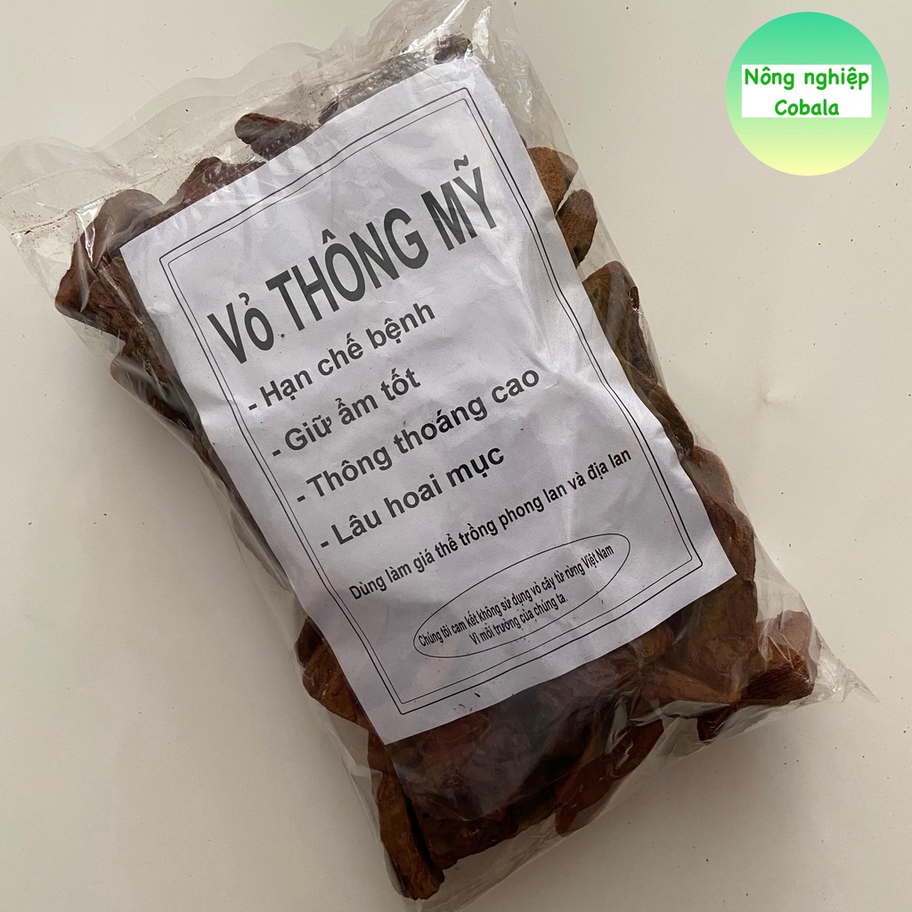 Vỏ Thông Mỹ Trồng Lan Gói 1dm