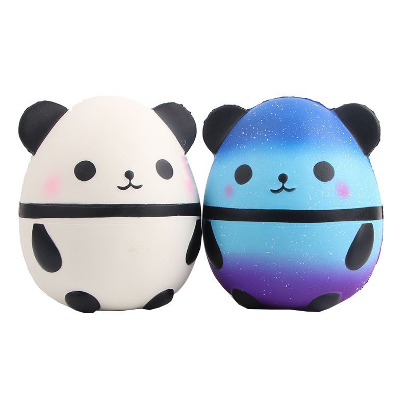 ĐỒ CHƠI SQUISHY GẤU TRÚC TRÒN lớn ĐẠI khổng lồ KÈM BAO tị nạnh chính hãng mã OWC12 RQ-002