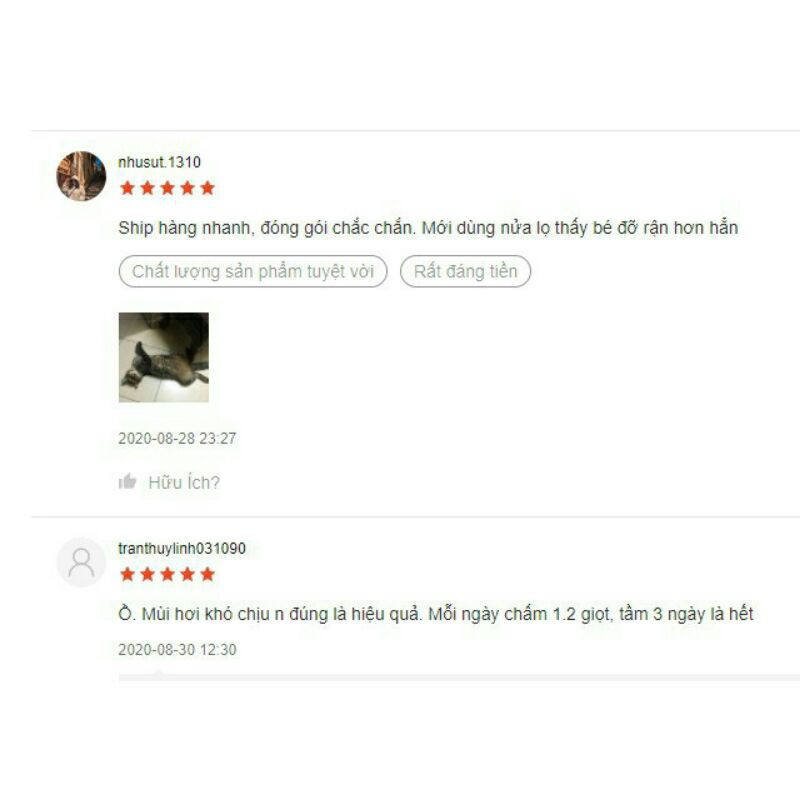 Nhỏ Ve Rận, Bọ Chét Nhỏ Gáy Cho Chó Mèo Siêu Hiệu Quả