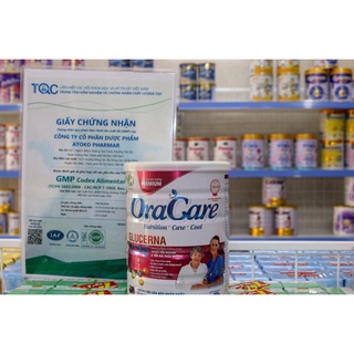 Sữa bột oracare tiểu đường 900gr date 2023