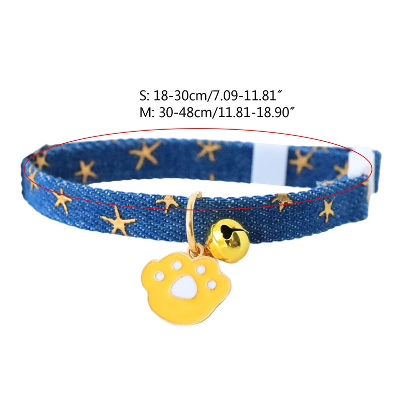 Vòng Cổ Bằng Polyester Mềm Mại Màu Trơn Gắn Chuông An Toàn Cho Mèo Cưng