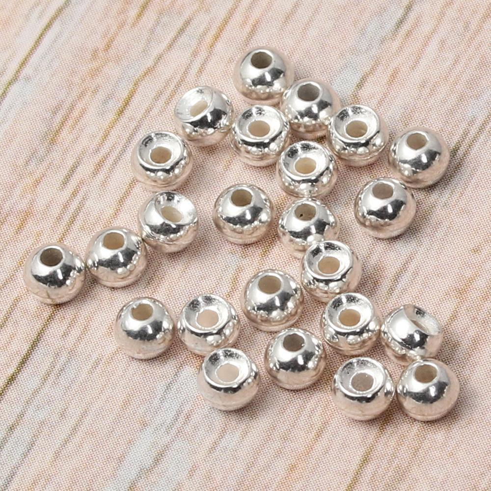 Hộp 25 Hạt Xỏ Lỗ 2mm / 2.5mm / 2.8mm / 3.3mm / 3.5mm Chất Lượng Cao