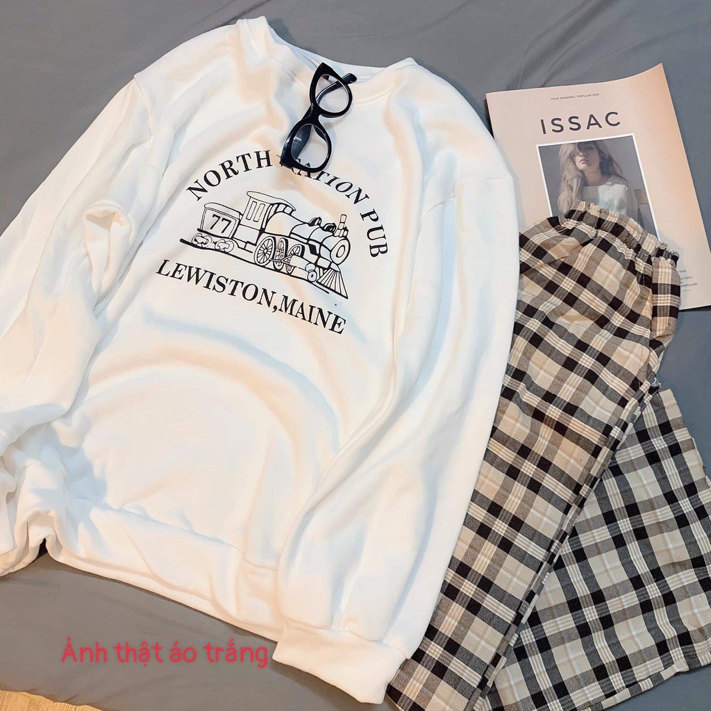 Sét Bộ Áo In Hình Thú Cute Và Quần Kẻ Đẹp Mặc Mùa Hè, Mặc Ở Nhà, Áo Phông Cotton Mát Mịn Phong Cách Hàn Quốc