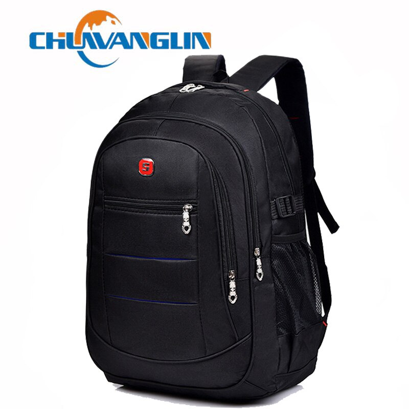 Ba Lô CHUWANGLIN Bằng Nylon Chống Thấm Nước Sức Chứa Lớn Đựng Được Laptop 15.6&quot; Thời Trang Cho Bạn Nam Đi Học/Du Lịch