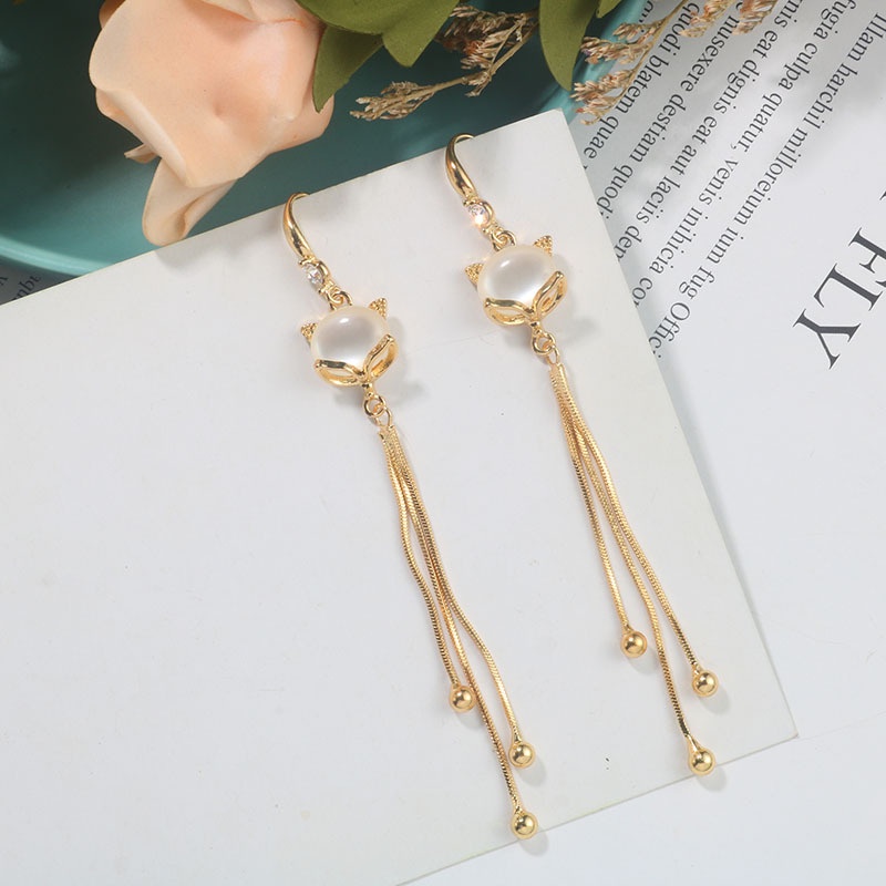 Khuyên Tai Dáng Dài Thời Trang Thanh Lịch