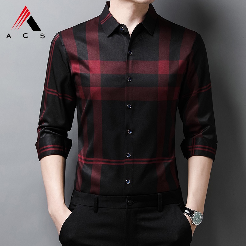 Áo Sơ Mi Công Sở Tay Dài 4 Màu Sắc Chọn Lựa Cho Nam