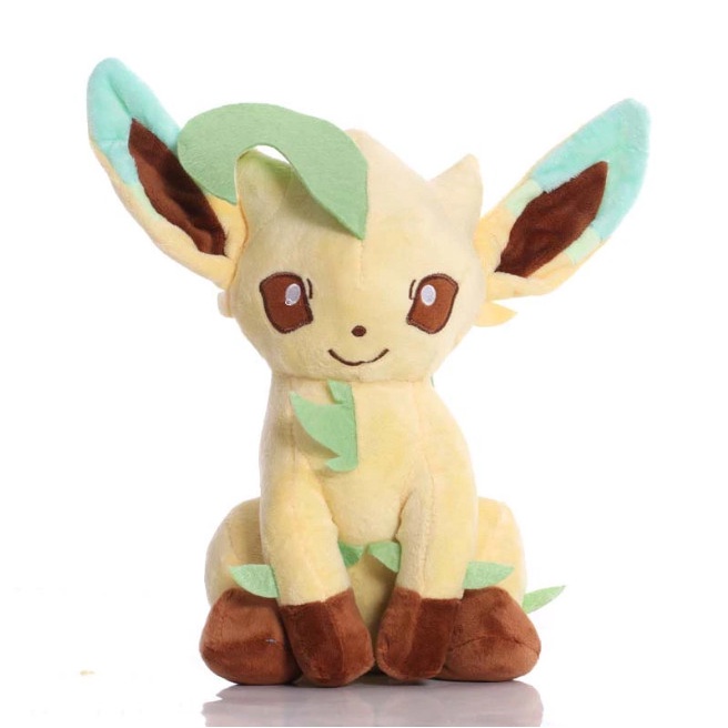 GẤU BÔNG EEVEE (EEVUI) LEAFEON HỆ CỎ (20CM--->30CM) MỚI 100%, HÀNG CAO CẤP LOẠI 1