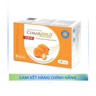 ! ! [Mẫu mới] CUMARGOLD New - Nano curcumin - Nano nghệ - Đau dạ dày [Cumagold, curmagold] H/30vien